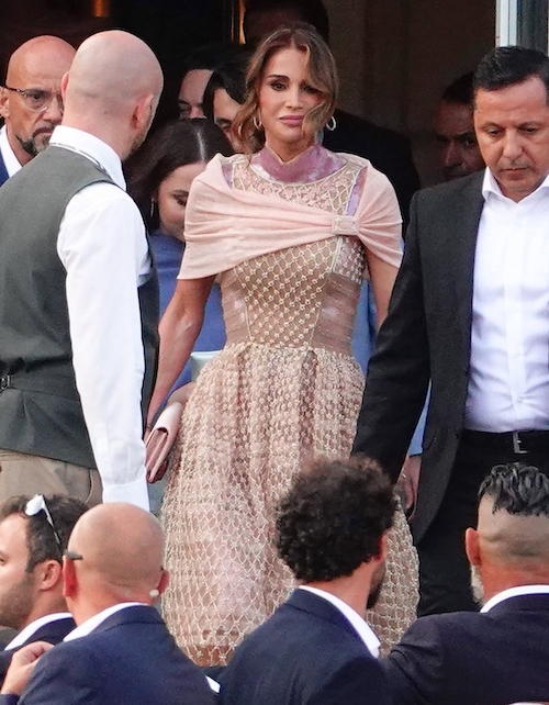 ملکه رانیا در عروسی جف بزوس