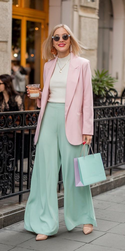 ترند ترکیب رنگ سبز و صورتی