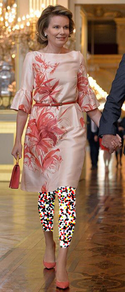 استایل ملکه ماتیلده با پالت رنگی ملایم