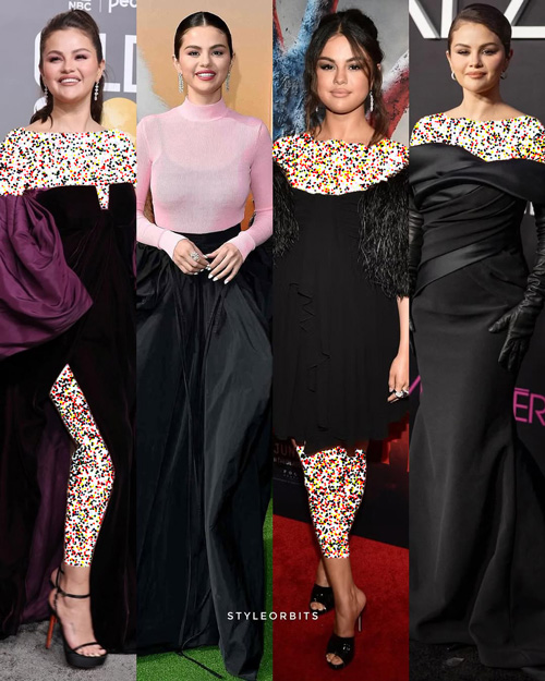 پیراهن‌های مجلسی سلینا گومز