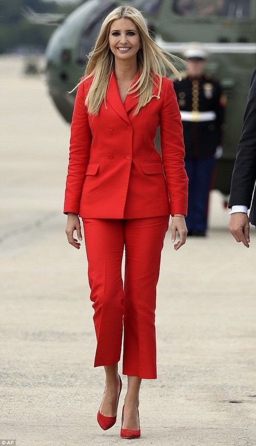 کت و شلوار‌های ایوانکا ترامپ