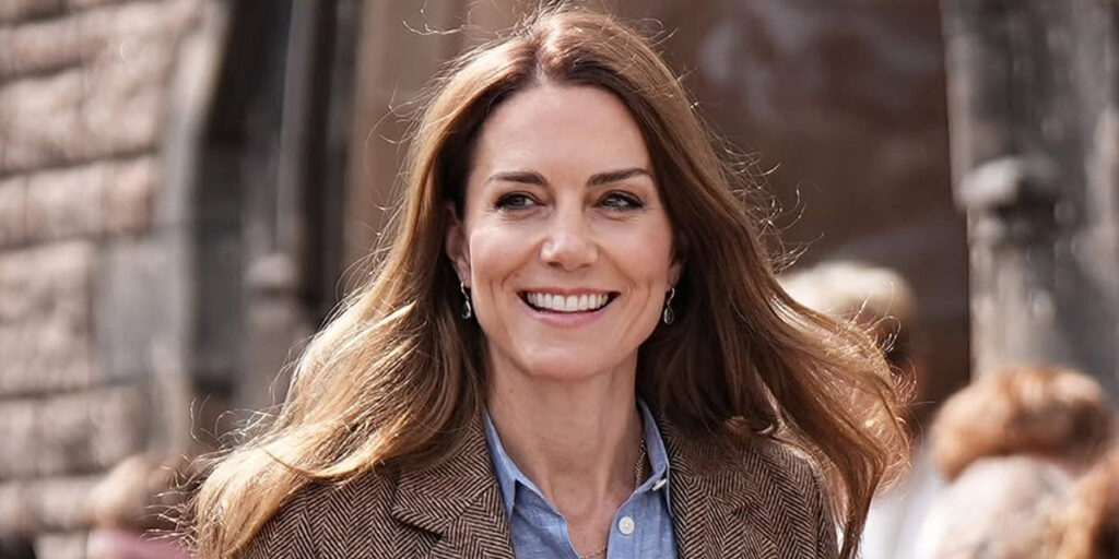 کیت میدلتون با امضای شخصی‌اش به فینال ویمبلدون آمد و خبرنگاران را حیرت‌زده کرد