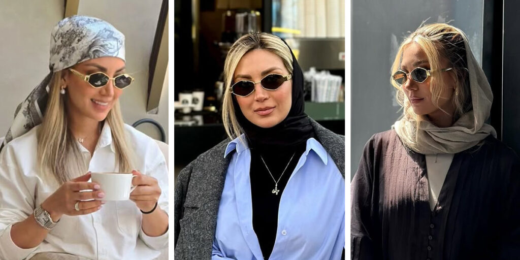 عینک موردعلاقه مینا مختاری