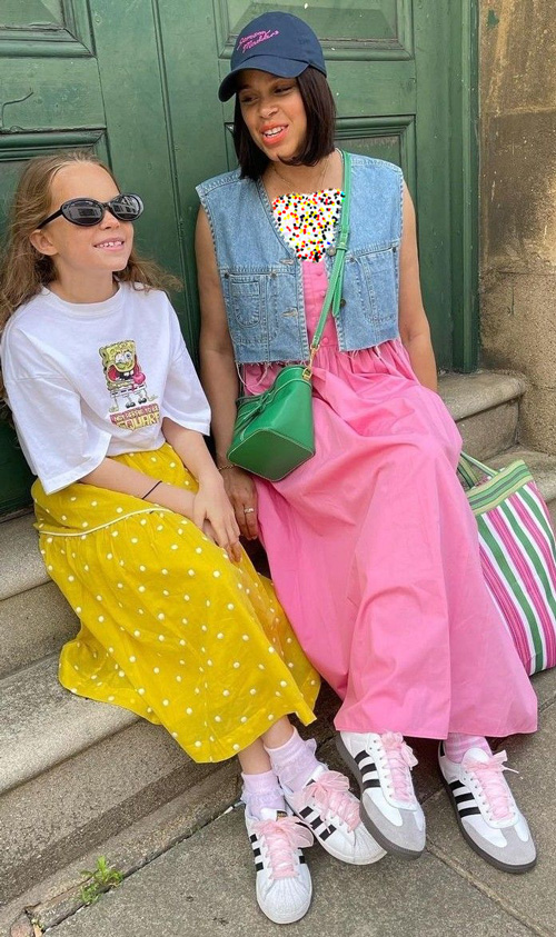 ترند ترکیب رنگ سبز و صورتی