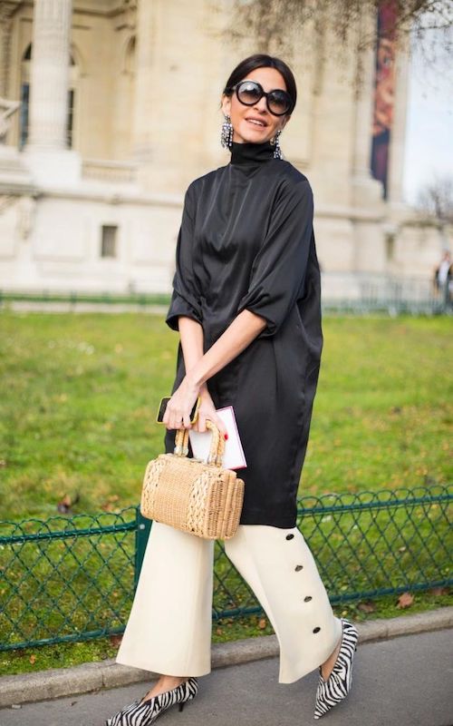 استایل تابستانی با کیف‌های حصیری