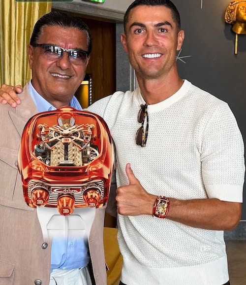 کلکسیون ساعتهای رونالدو
