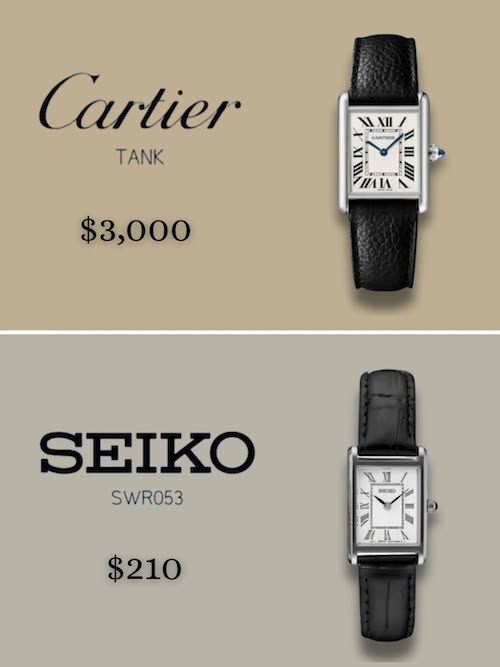 ساعت‌های ارزان جایگزین ساعت‌های لوکس