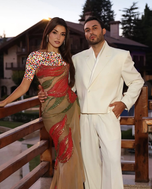 هانده ارچل در عروسی پسر الی صعب