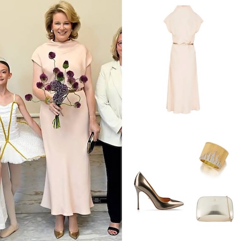 استایل ملکه ماتیلده با پالت رنگی ملایم