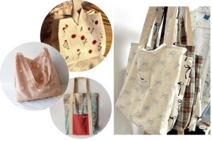 کیف پارچه‌ای دارید؟ با این استایل‌ها ست کنید تا شیک‌تر شوید