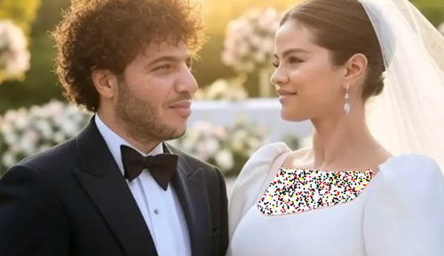 لباس عروس احتمالی سلینا گومز