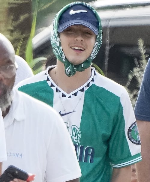 تیموتی شالامه در سنت تروپه