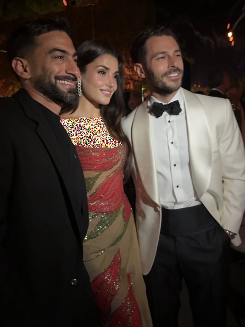 هانده ارچل در عروسی پسر الی صعب