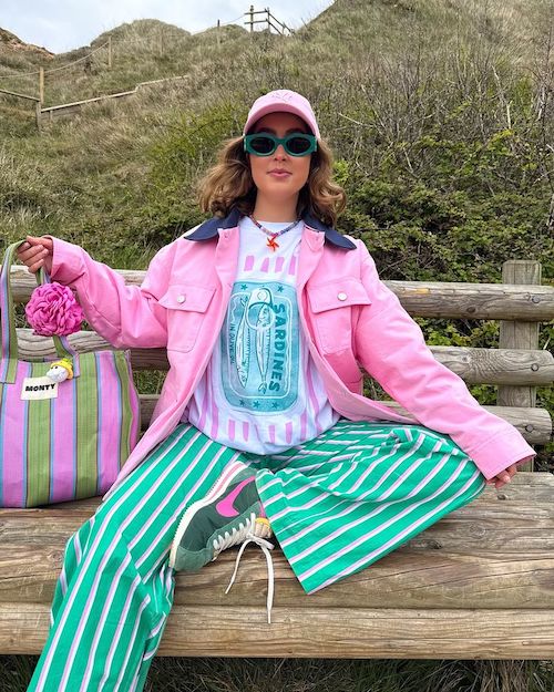 ترند ترکیب رنگ سبز و صورتی