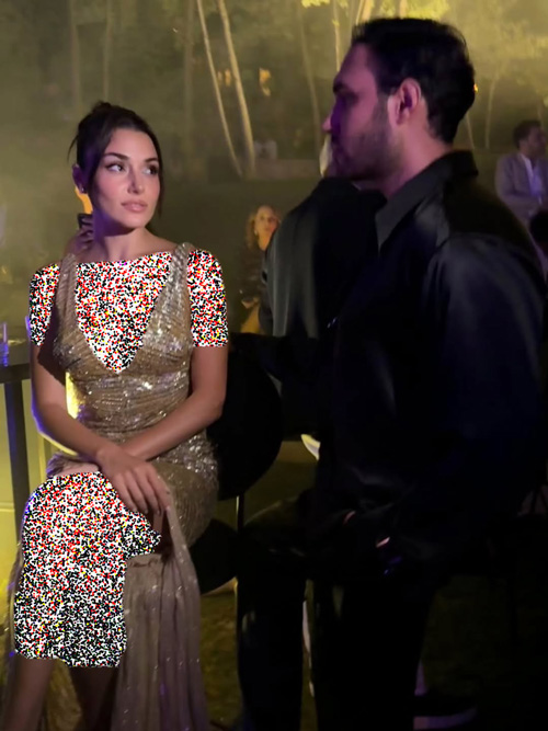 پیراهن طلایی هانده ارچل