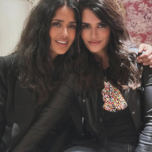 دوستی پنهلوپه کروز و سلما هایک