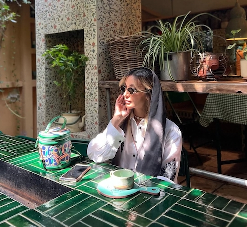 عینک موردعلاقه مینا مختاری