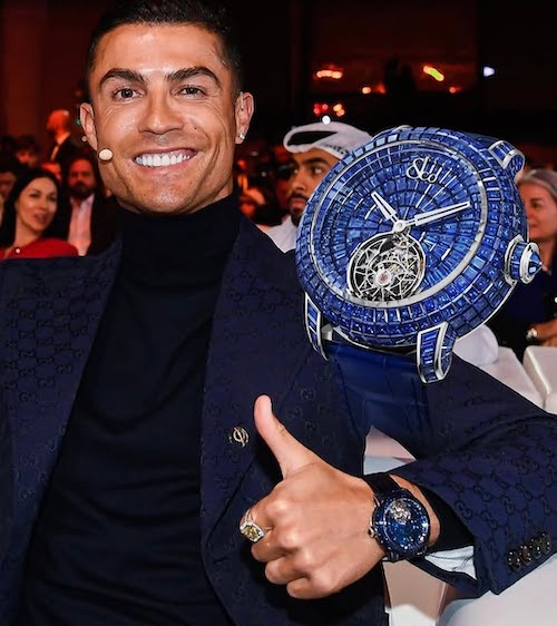 کلکسیون ساعتهای رونالدو