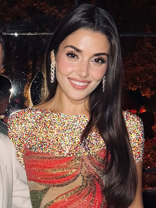 هانده ارچل در عروسی پسر الی صعب