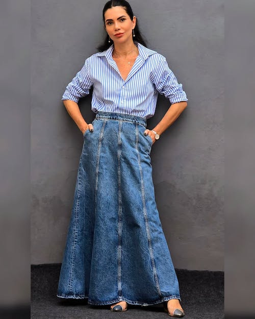 آیتم‌های جین در استایل تابستانی