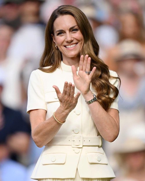 کیت میدلتون در فینال ویمبلدون ۲۰۲۵