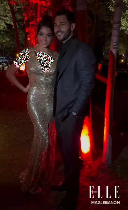 پیراهن طلایی هانده ارچل