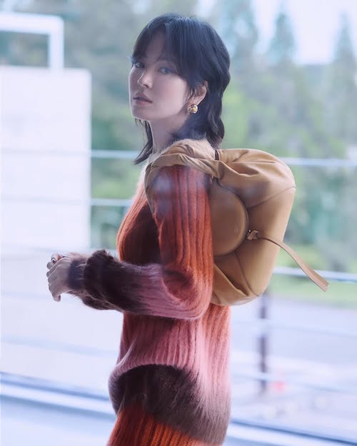 سونگ هه کیو با کیفهای جدید فندی