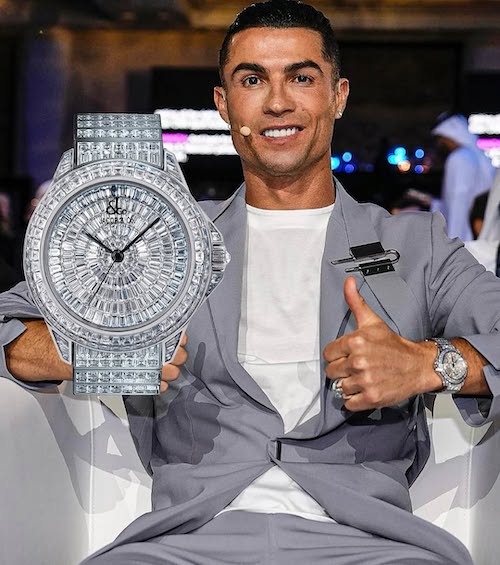 کلکسیون ساعتهای رونالدو