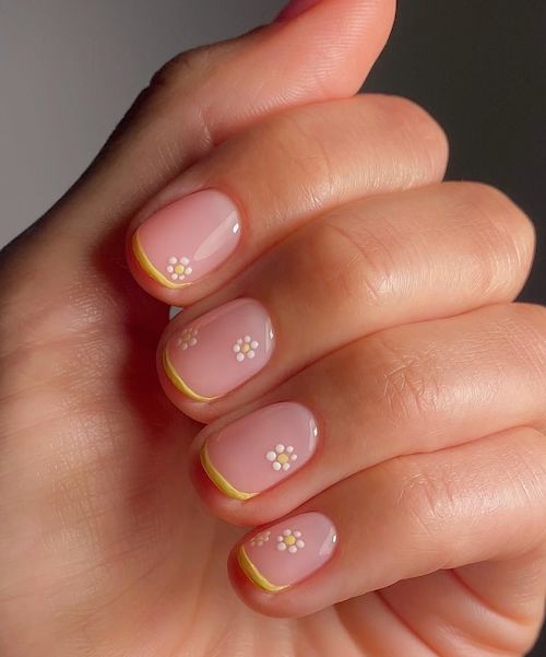 طرح ناخن‌های فرنچ مدرن