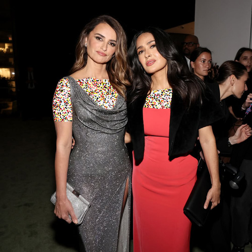 دوستی پنهلوپه کروز و سلما هایک