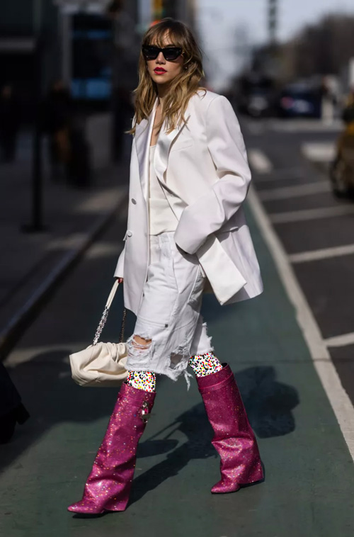 شلوارک میدی سلبریتیها