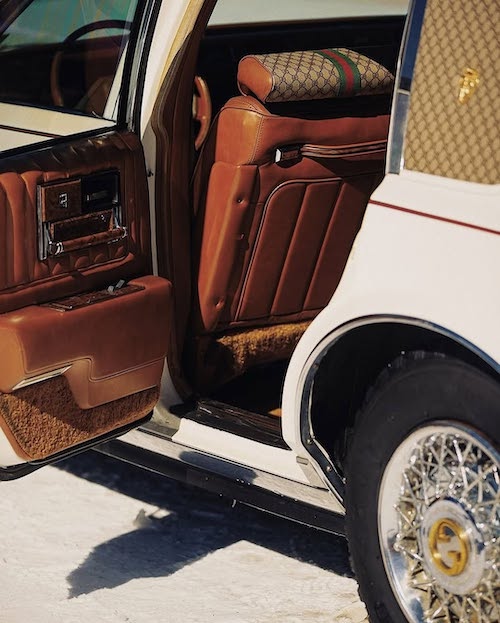 همکاری گوچی و کادیلاک