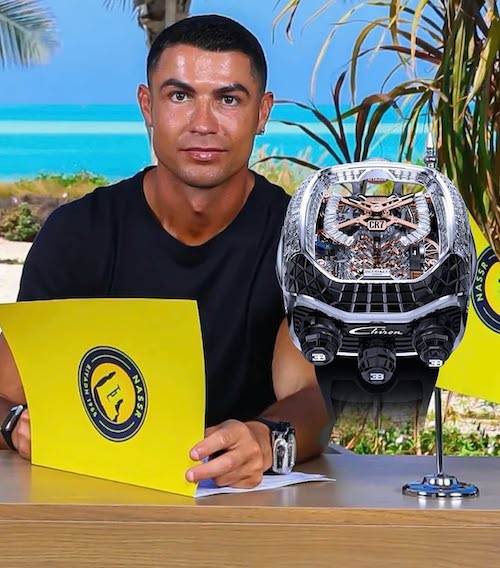 کلکسیون ساعتهای رونالدو