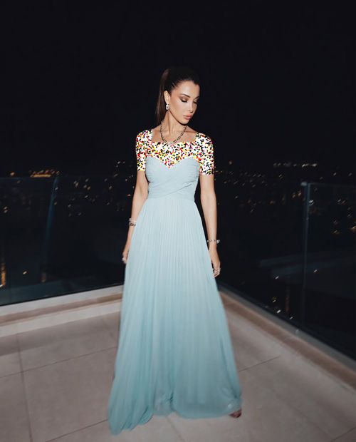 تقلید نانسی عجرم از پرنسس دایانا