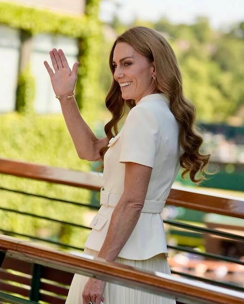 کیت میدلتون در فینال ویمبلدون ۲۰۲۵