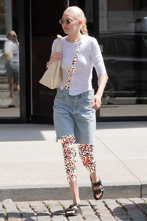 شلوارک میدی سلبریتیها