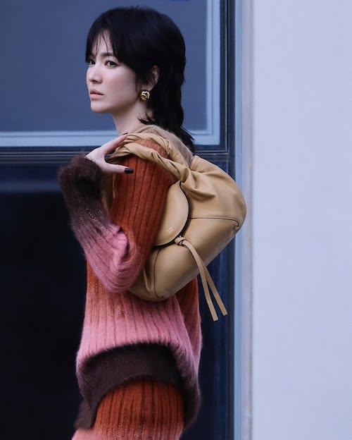 سونگ هه کیو با کیفهای جدید فندی