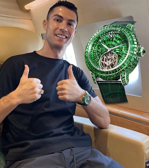 کلکسیون ساعتهای رونالدو