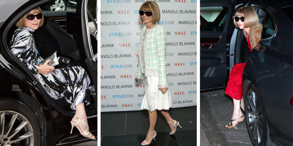 چرا آنا وینتور همیشه یک مدل کفش ثابت را می‌پوشید؟ راز تعهد او به موها و کفش‌هایش چه بود؟