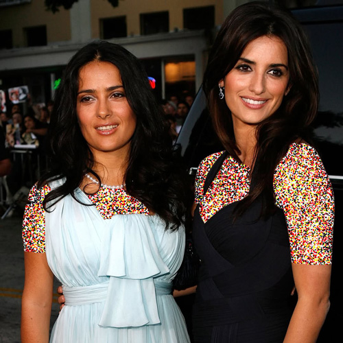 دوستی پنهلوپه کروز و سلما هایک