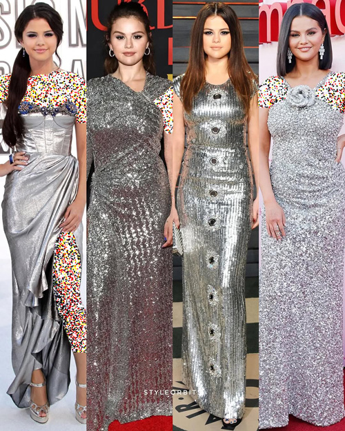 پیراهن‌های مجلسی سلینا گومز