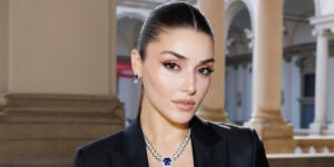 هانده ارچل با این پیراهن خاص در مراسم عروسی پسر طراح مشهور حضور یافت