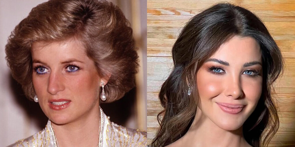 تقلید نانسی عجرم از پرنسس دایانا