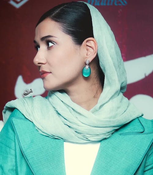 کت و شلوار سبز پریناز ایزدیار