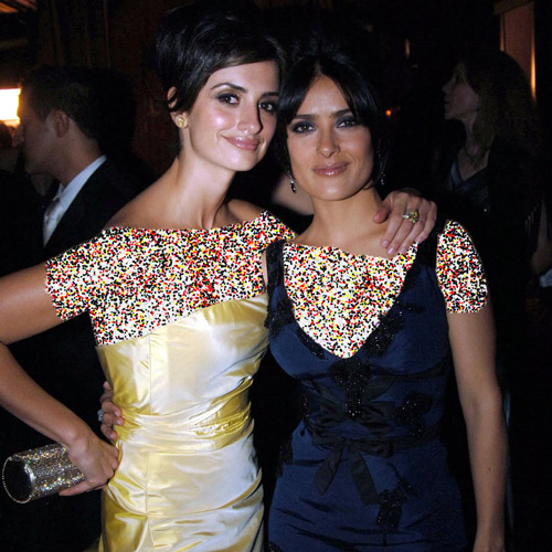 دوستی پنهلوپه کروز و سلما هایک