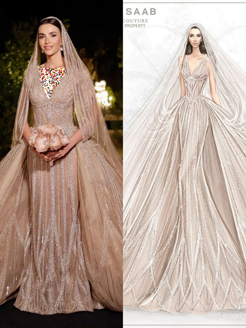 لباس‌های عروس الی صعب