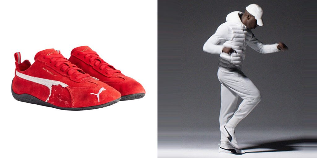 یک کفش پومای پاره: طراحی جدید برند بالنسیاگا که با قیمتی گزاف به فروش می‌رسد