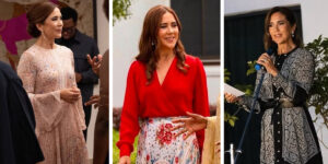 ملکه مری دانمارک با گل‌گلی‌ترین لباس‌هایش به آفریقا سفر کرد و دل ها را ربود