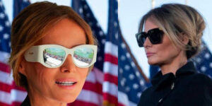 در کشوی عینک‌های ملانیا ترامپ چه می‌گذرد؟