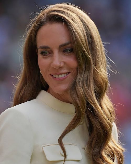 کیت میدلتون در فینال ویمبلدون ۲۰۲۵